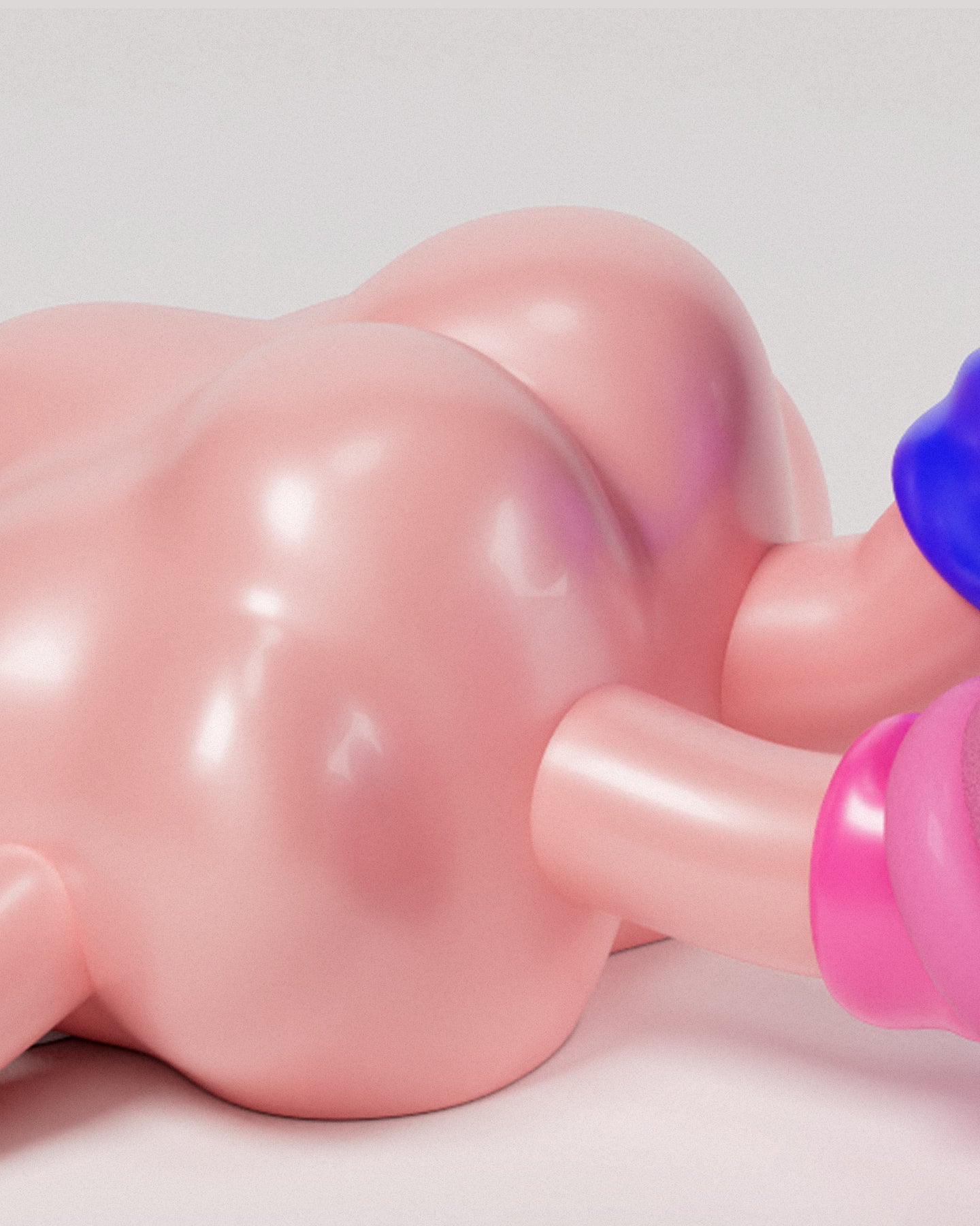 Crying Gurumi art toy